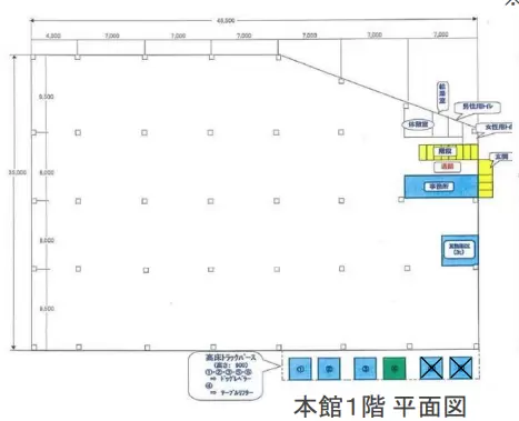 東京都府中市四谷の倉庫