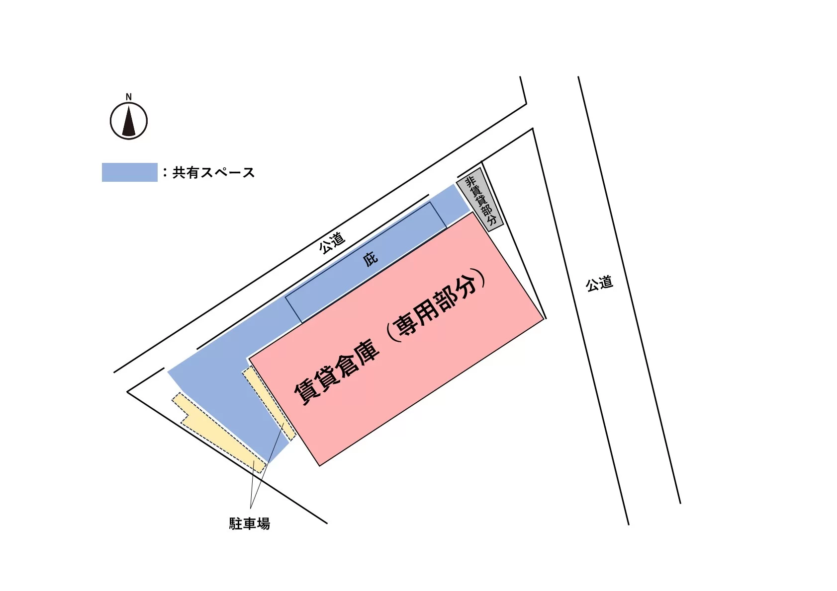 埼玉県蓮田市井沼の倉庫